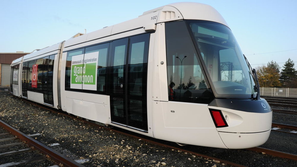 Alstom livre la première rame du tramway de la Communauté d’agglomération du Grand Avignon